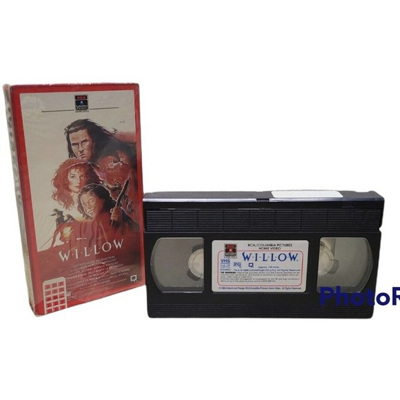 Willow VHS Like New Rare 1988 Val Kilmer Lucasfilm RCA Columbia 1st Press - Picture 5 of 5